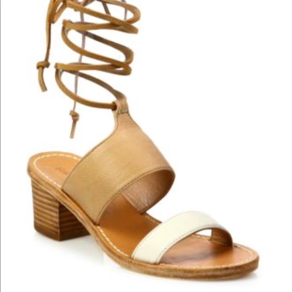 Soludos Ankle Tie Sandle, NWT, Never Worn!